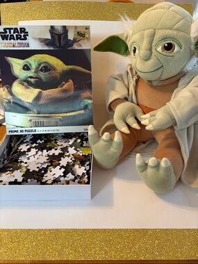 YODA Star Wars 18" LARGE Plush Stuffed Animal Toy Lucas Films Original Cape Rare